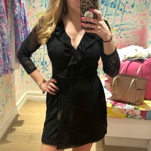 Lilly Pulitzer Tiki Wrap Romper XS